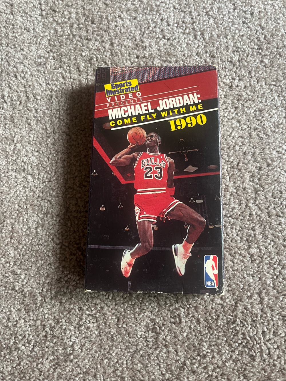 VTG ‘90 Michael Jordan Come Fly With Me 1990 VHS Tape